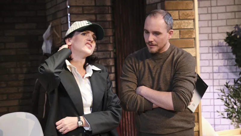 Petra Lorenc a Tomáš David ve hře Changes