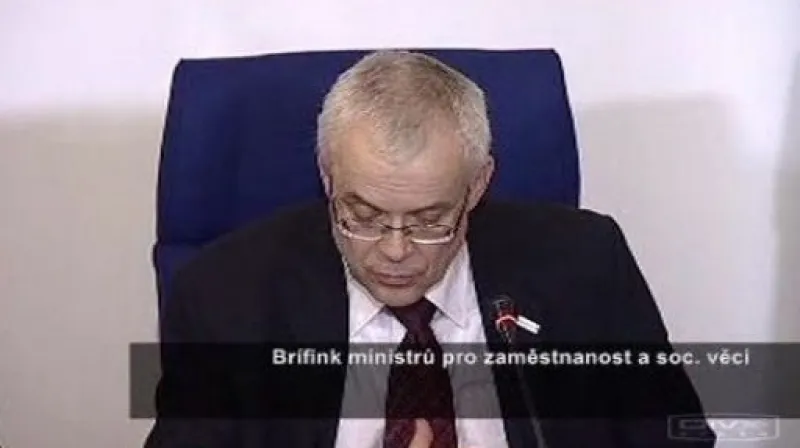 Brífink po jednání ministrů pro zaměstnanost a sociální politiku