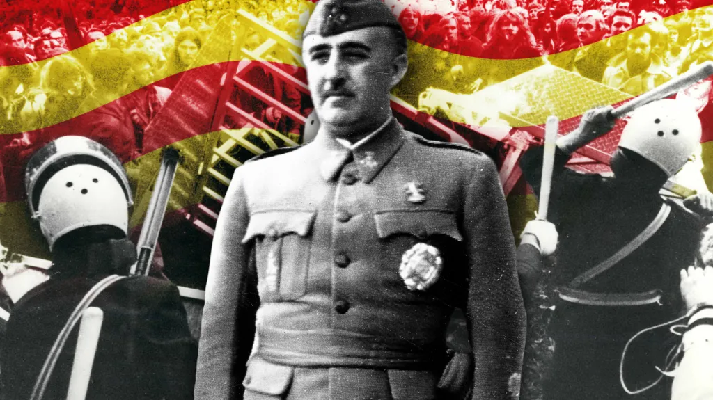 Franco a represe vůči Katalánsku