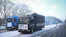 Němečtí řidiči kamionů protestují v Berlíně proti zvýšení dálničních poplatků