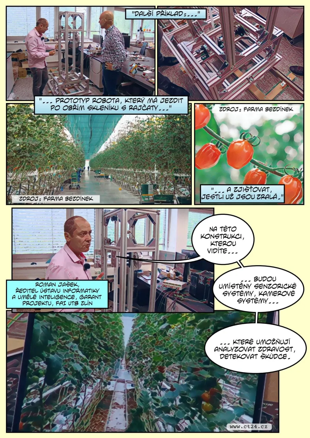 Nové technologie mají pomoci farmářům při sklizni