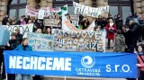 Protesty proti školské reformě