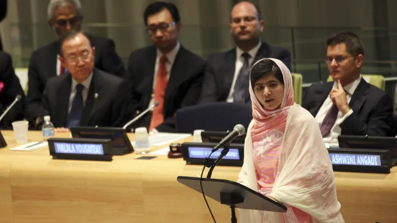 Malala Júsufzaiová v OSN