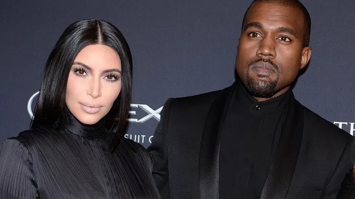 Kanye West s manželkou Kim Kardashianovou