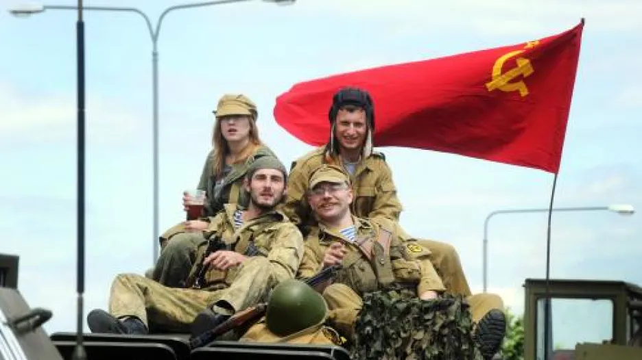 Oslavy odchodu sovětské armády v Milovicích