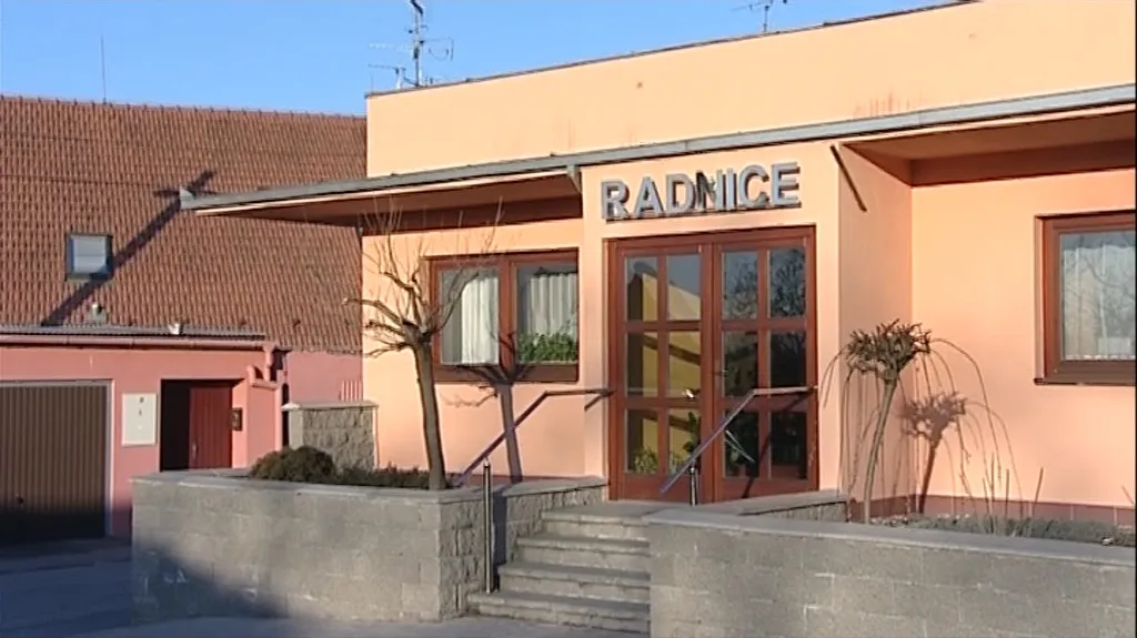 Radnice v Přibicích na Brněnsku