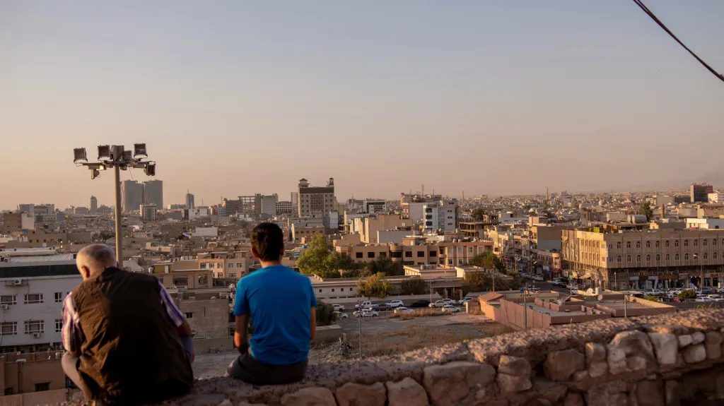 Ilustrační foto - město Irbíl v Iráku