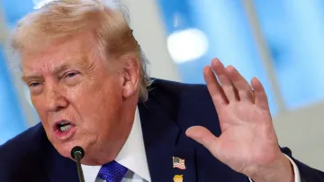 Donald Trump v Bílém domě