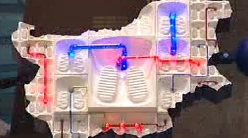Plastika Bulharska v uměleckém díle Entropa v Bruselu