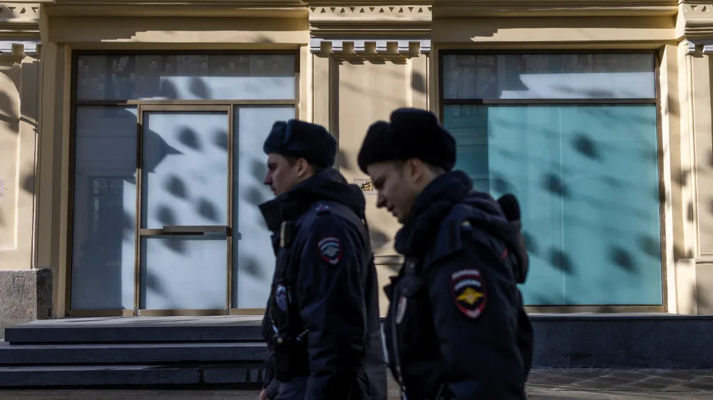 Ilustrační foto. Ruští policisté v Moskvě