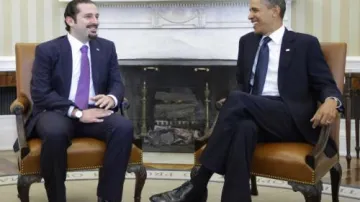 Saad Harírí jednal s Barackem Obamou