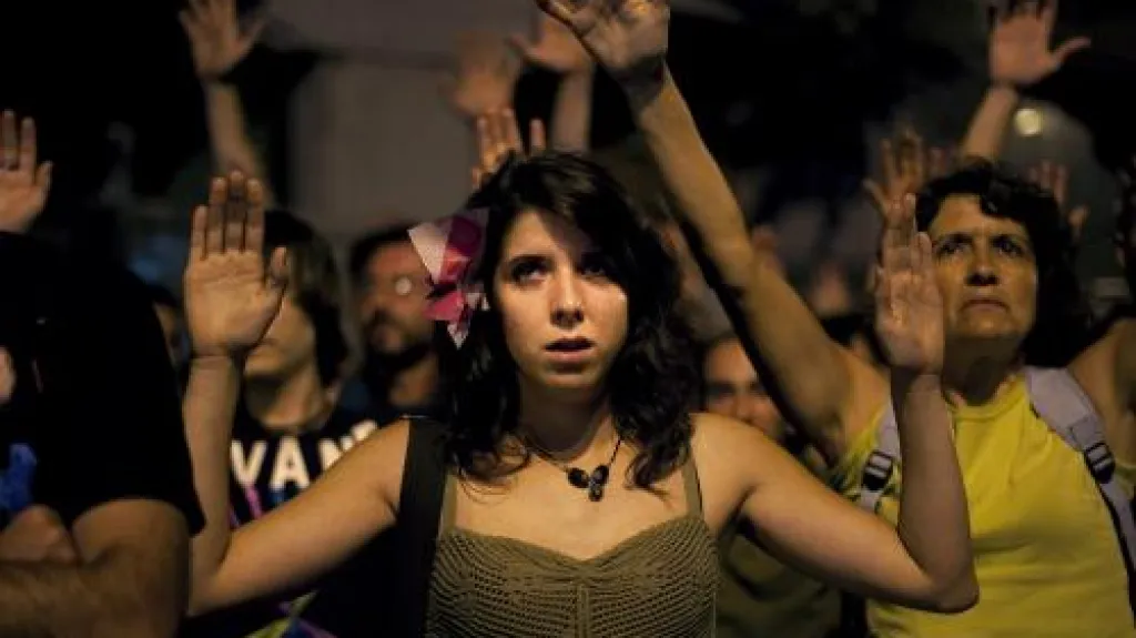 Protesty ve Španělsku