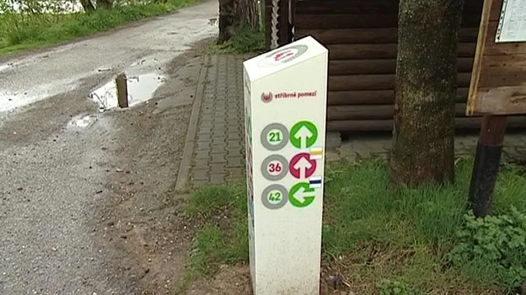 Jeden ze sítě informačních patníků