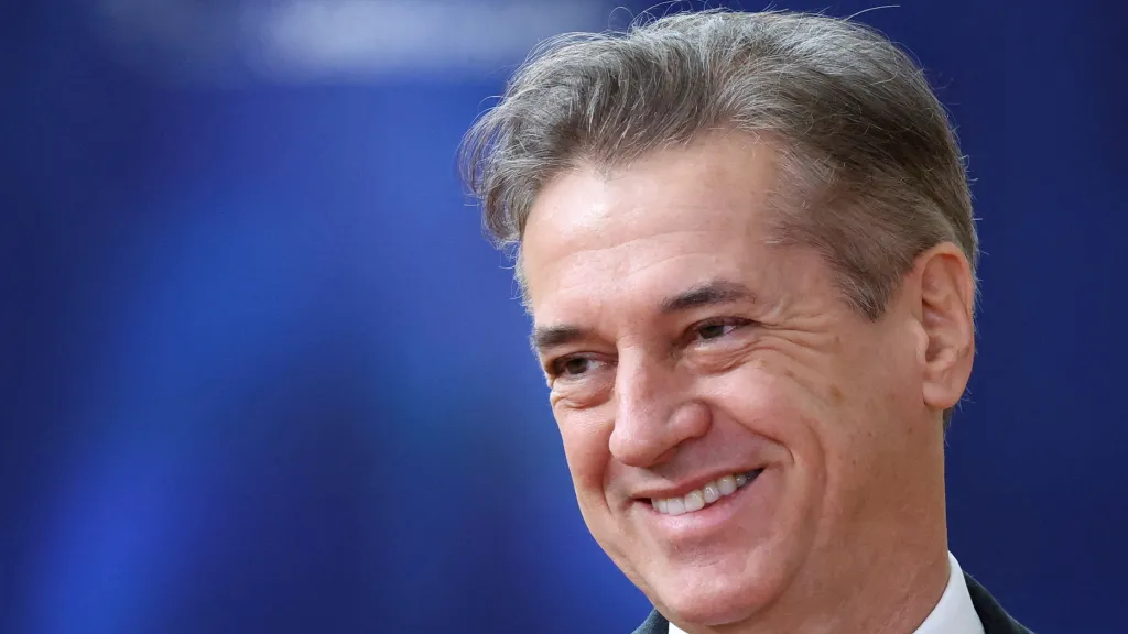 Slovinský premiér Robert Golob