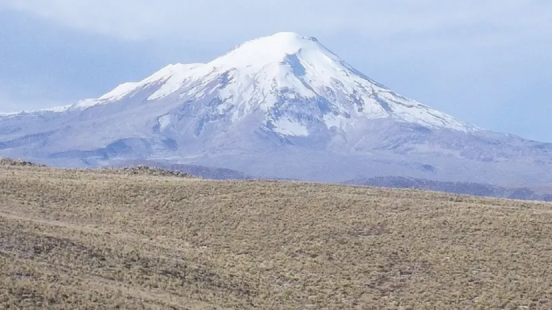 Sopka Ampato, kam děti putovaly na smrt