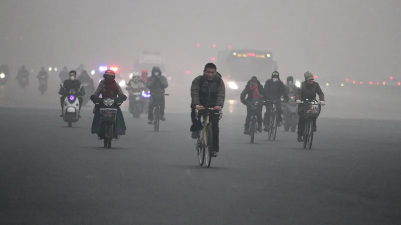 Smog v Pekingu