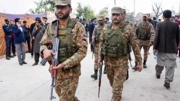 Příslušníci pákistánské armády, archivní snímek