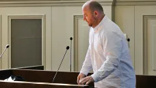 Tomáš Grímm u soudu