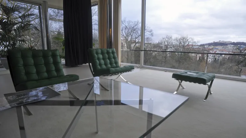 Interiér vily Tugendhat