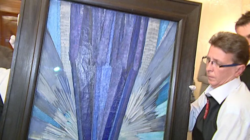 Tvar modré od Františka Kupky