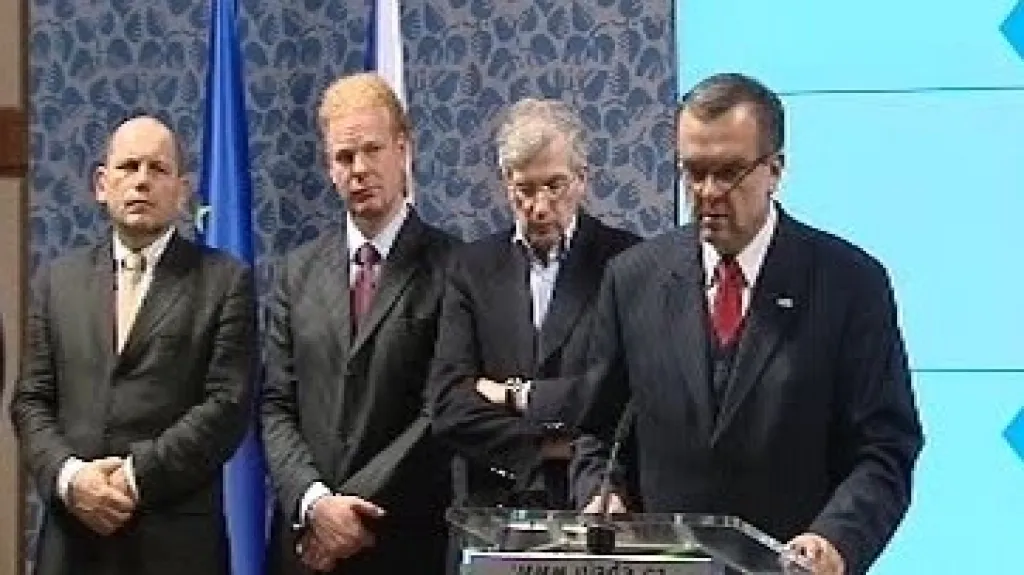 Miroslav Kalousek a členové NERV