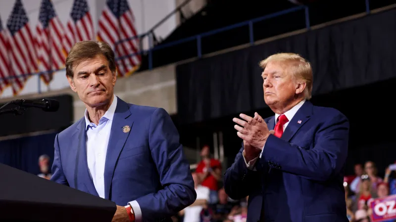 Mehmet Oz a Donald Trump