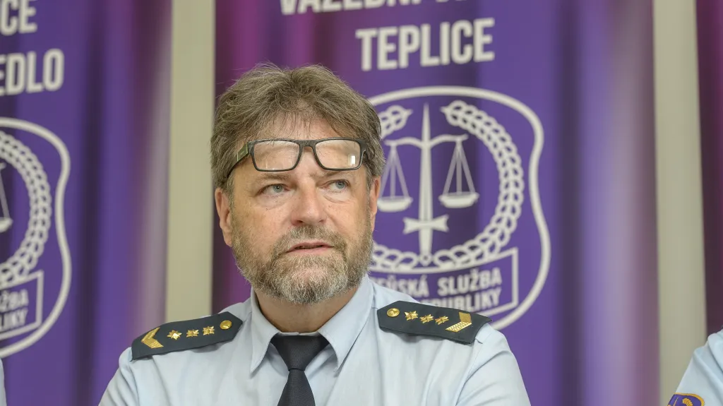 Ředitel Vazební věznice Teplice Petr Blažek
