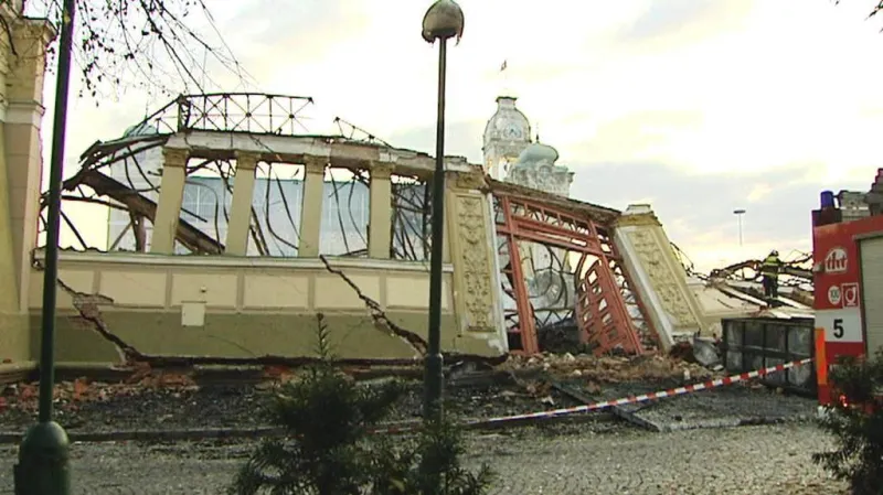 Vyhořelý Průmyslový palác