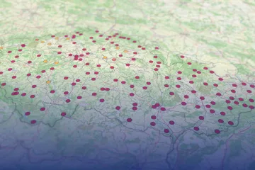 Teplotní rekordy už padly na většině stanic