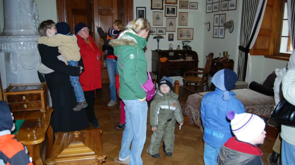 Mníšek pod Brdy - prohlídka zámku