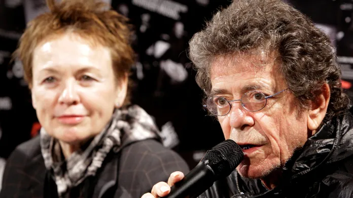 Laurie Andersonová a Lou Reed