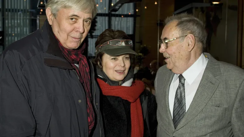 Josef Abrhám, Libuše Šafránková a František Filip