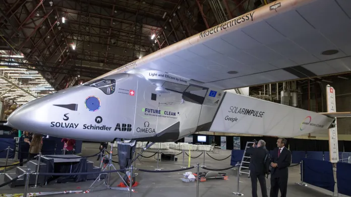 Letoun Solar Impulse 2 v New Yorku