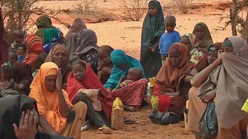 Hladomor na východě Afriky