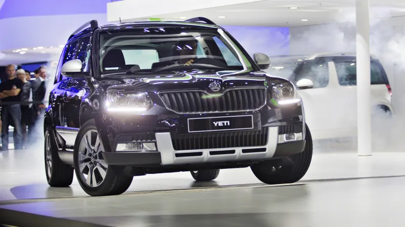 Modernizovaná Škoda Yeti na autosalonu ve Frankfurtu (2013)