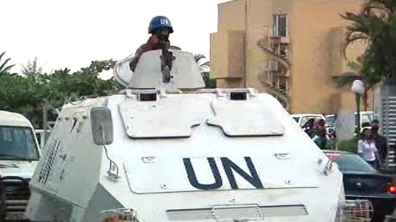 Jednotky OSN v Pobřeží slonoviny