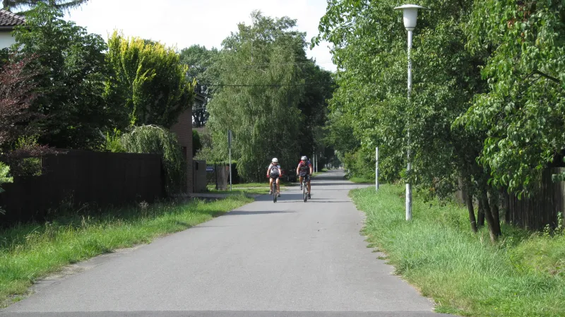 Cyklistická ulice v Ostravě