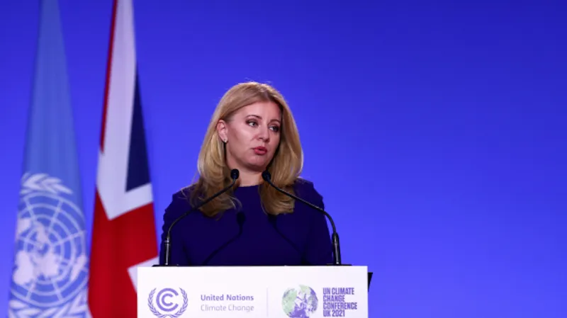 Zuzana Čaputová v Glasgow