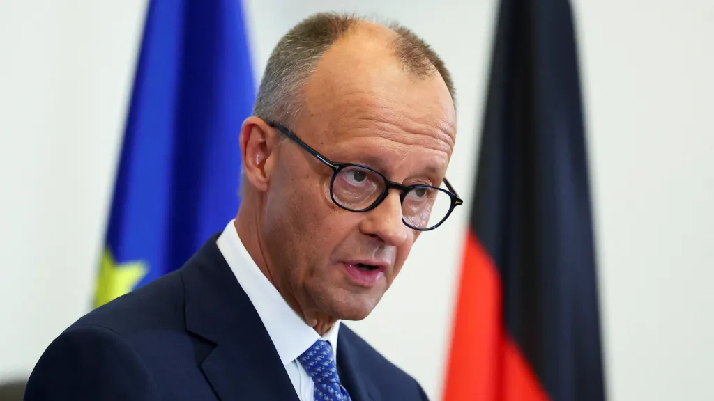Spolkový kancléř Friedrich Merz