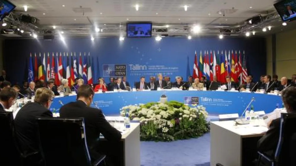 Schůzka ministrů zahraničí NATO v estonském Tallinnu