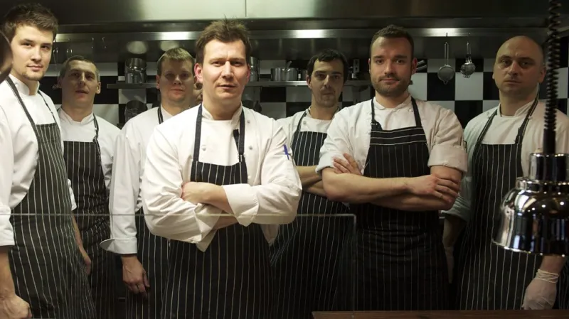 Oldřich Sahajdák a jeho tým