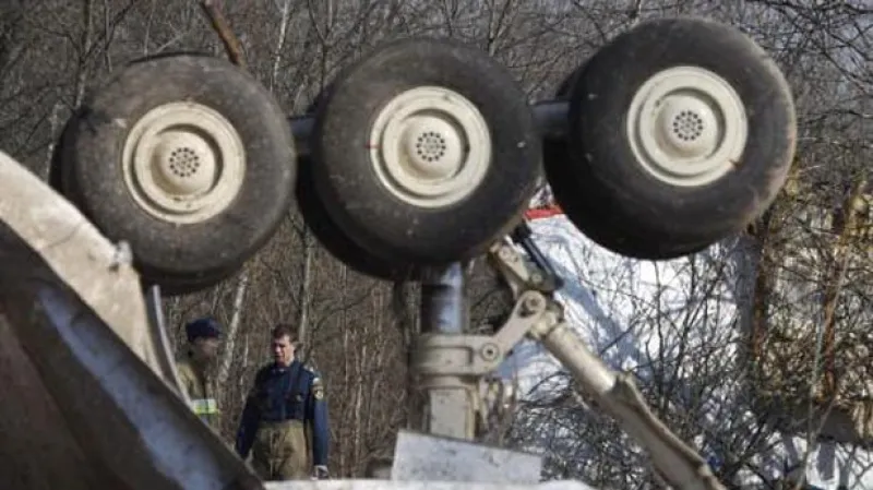 Trosky polského vládního letounu
