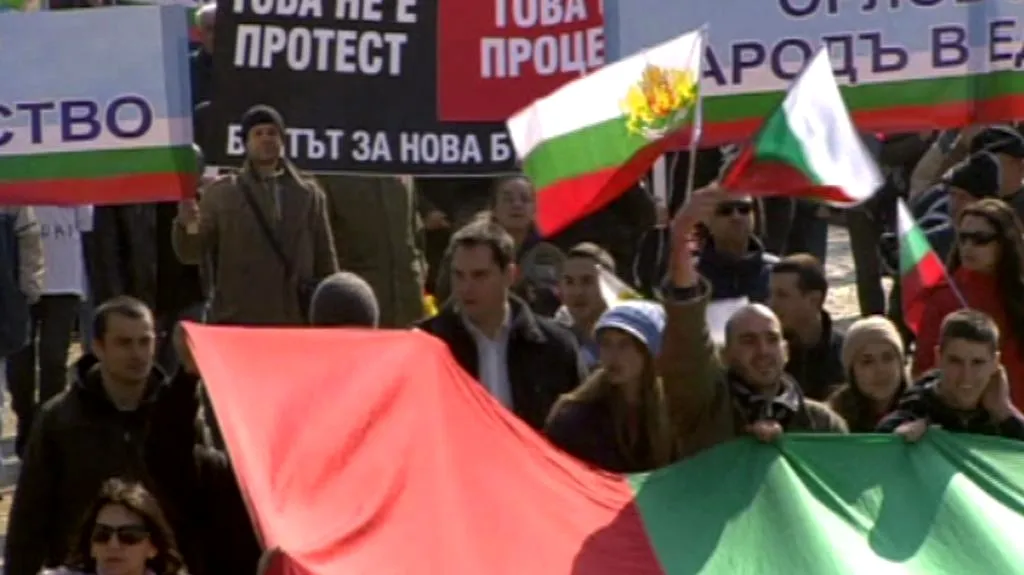 Protesty v Bulharsku