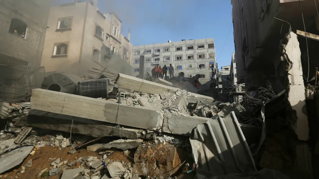 Škody způsobené izraelskými útoky