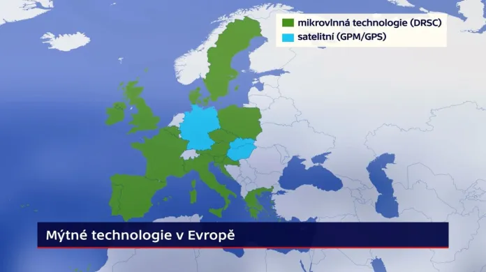 Mýtné technologie v Evropě