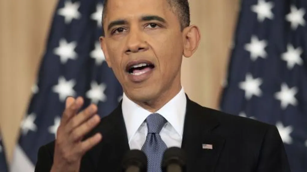Barack Obama přednesl projev o situaci na Blízkém východě