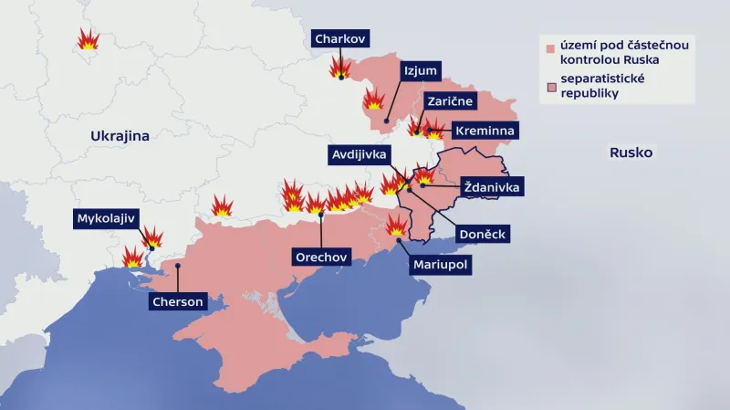 Válka na Ukrajině (19. dubna)