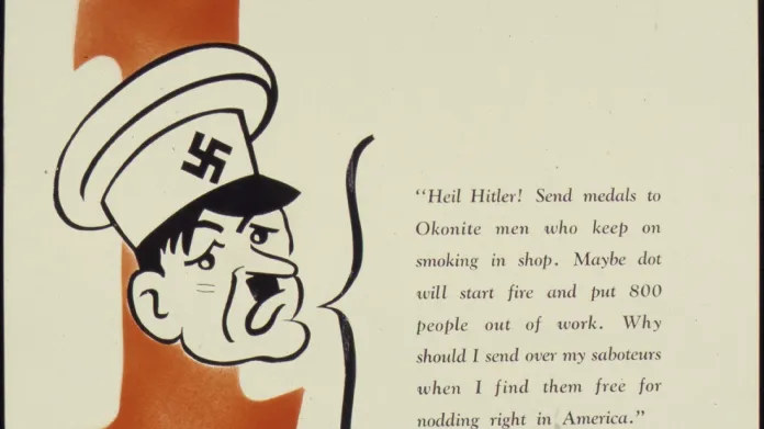 Hitler se stal paradoxně i zbraní americké propagandy proti kouření