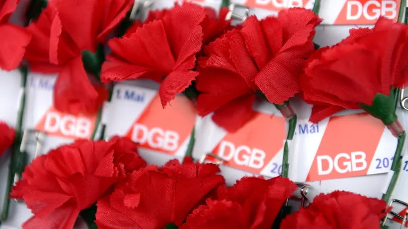 Oslavy Svátku práce ve východoněmeckém Sasku