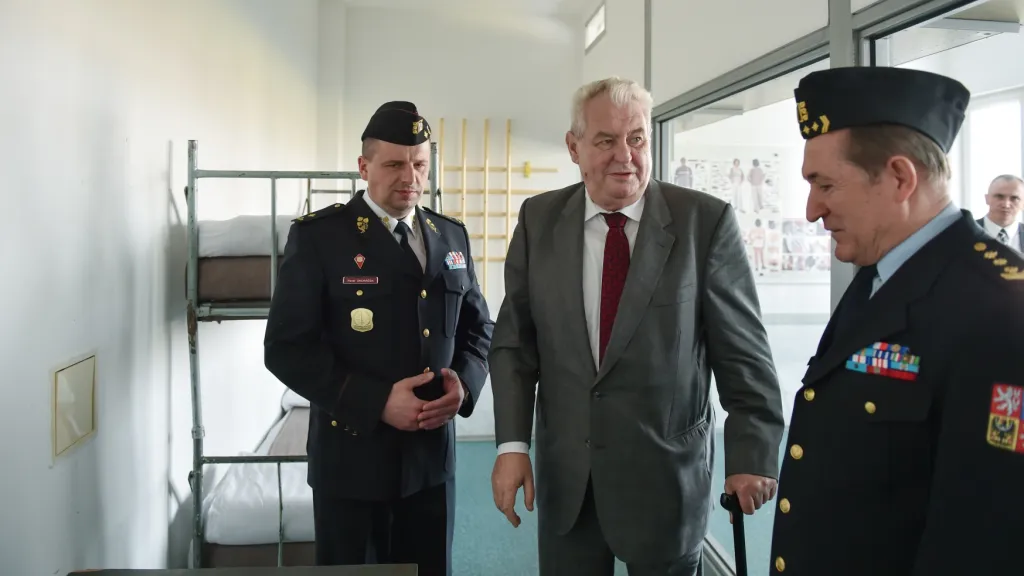 Prezident Zeman při návštěvě Libereckého kraje
